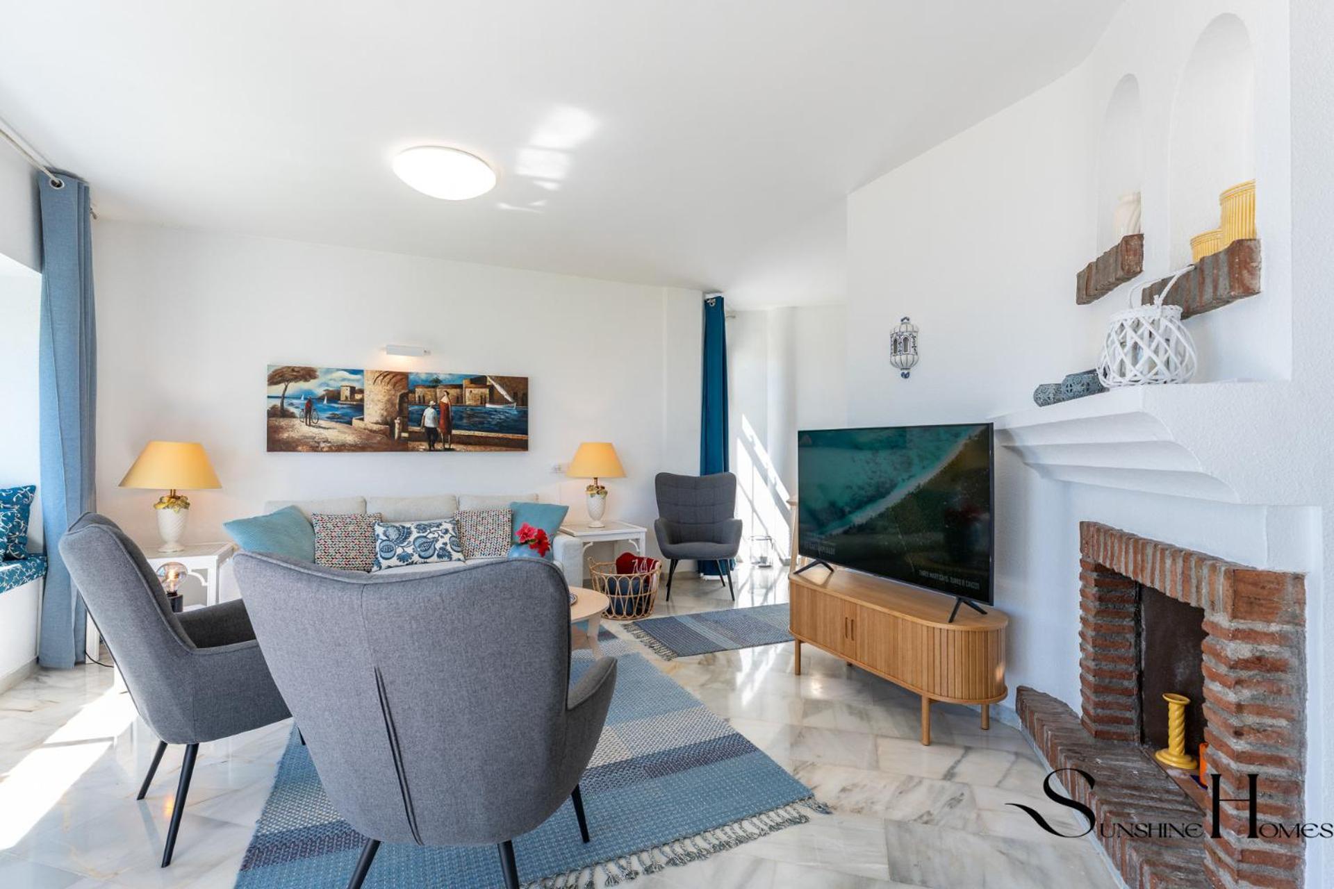 Seaview I 3bed I Sauna I Pool I Parking 60 Holiday home Benalmadena